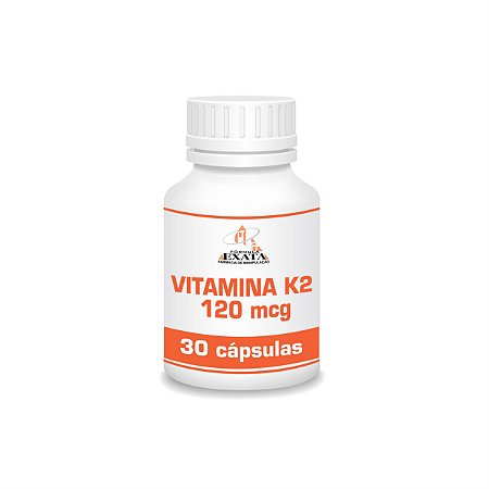 VITAMINA K2 (MK7) 120mcg - 30 cápsulas