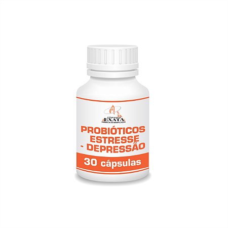 PROBIÓTICOS ESTRESSE - DEPRESSÃO  30 cápsulas