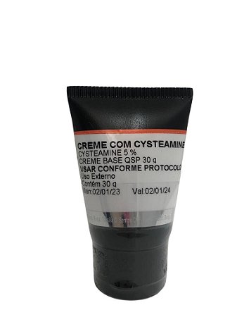 CREME COM CYSTEAMINE 5% - 30g