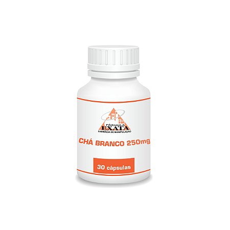 CHA BRANCO 250mg 30 cápsulas