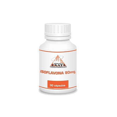 ISOFLAVONA DE SOJA 80mg 30 cápsulas