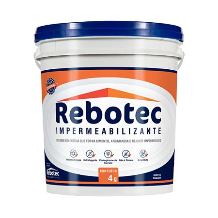 Impermeabilizante 4 Kg - Rebotec