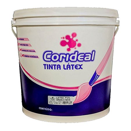 Tinta Latex 15 L Pva Br Neve Plus - Corideal