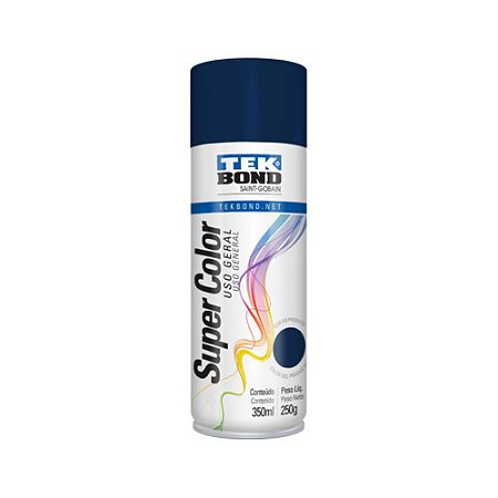 Tinta Aerossol Azul Esc Uso Geral 350 Ml - Tekbond