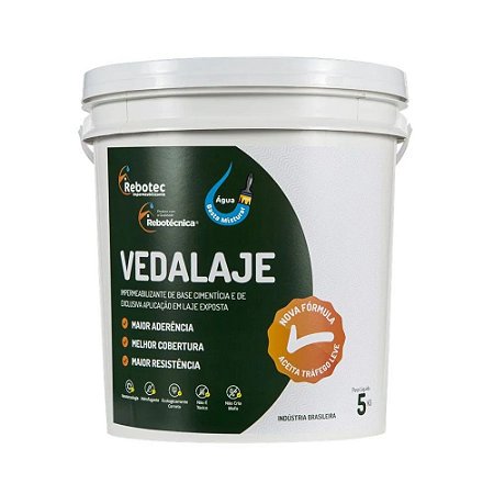 Impermeabilizante P/ Laje 5 Kg - Rebotec