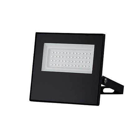 Refletor TR Led 50W Slim 6500K Preto - Taschibra