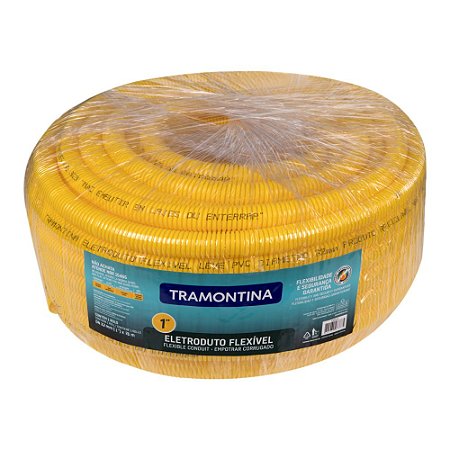 Eletroduto Corrugado Am. Flex. Termoplastico DN 32 Pc C/ 25 MT - Tramontina