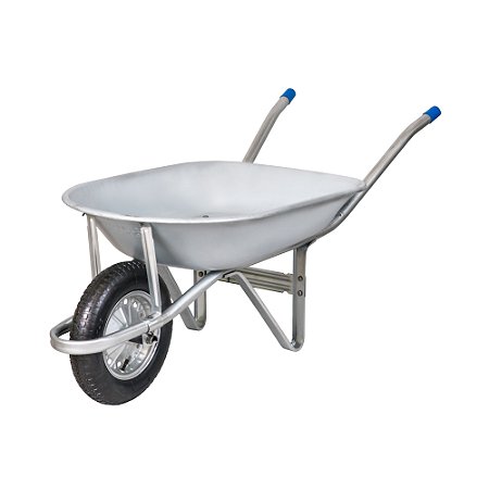 Carrinho De Mao Pop Met Pret Pc 3 Galvanizado - Metalosa