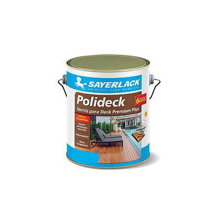 Verniz P/ Deck Polideck Natural 900 Ml - Sayerlack