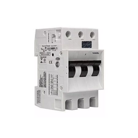 Disjuntor Tripolar 16A C Din - Siemens