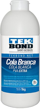 Cola Branca Pva Ex 1Kg - Tekbond