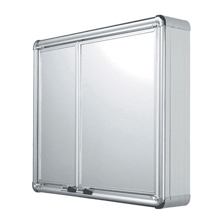 Armario Plastico Com Perfil De Aluminio 54X45X11,3 - Astra