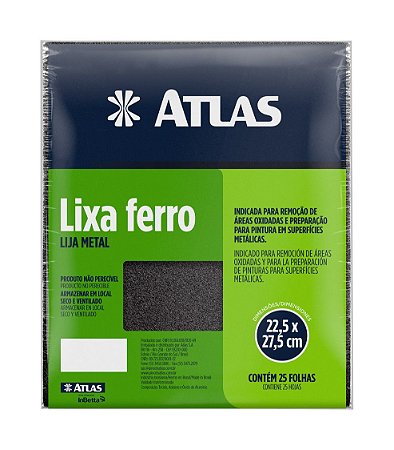 Lixa Ferro Grao 180 - Atlas
