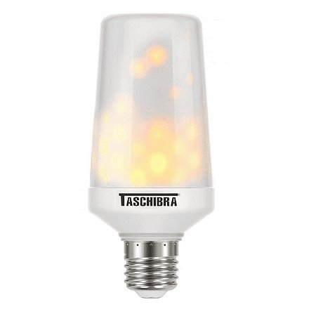 Lampada Led Flamejante E27 Ambar 5w - Taschibra