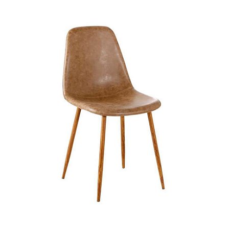 Cadeira Tânia Rivatti Cor: Marrom Vintage