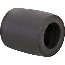 Roda de Carga Simples Nylon Preto - 70 X 80