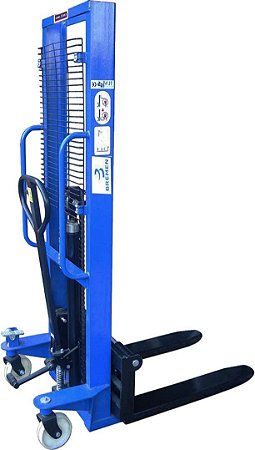 Empilhadeira Manual com garfos ajustáveis 1,0T 1,6M