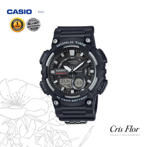 Relógio Casio Standard Digital AEQ-110W-1