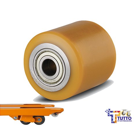 RODA DE CARGA PU - 85x95