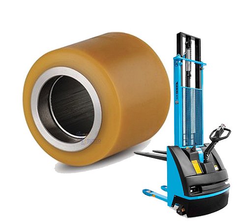 RODA DE CARGA 74X74 PU PALETRANS - PT ( 0400040 )