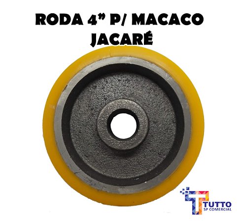 RODAS 4 POL. P/ MACACO JACARÉ 2T - RIBEIRO