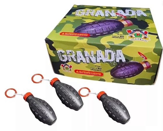 Granadinha Airsoft - 20 unidades (1 cx)