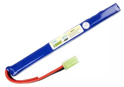 Bateria Lipo Airsoft Feasso 11.1v 1.300mah 3s 15c Ffb-023 Ak