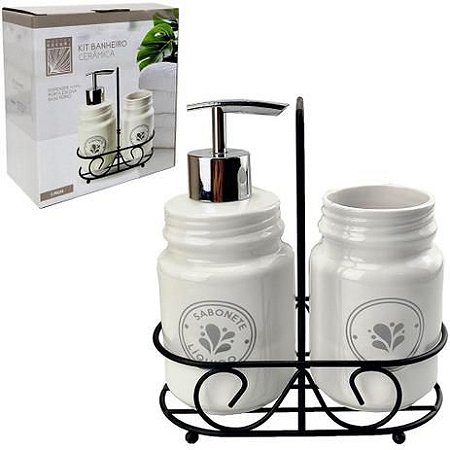 JOGO PARA BANHEIRO C/3 PEÇAS