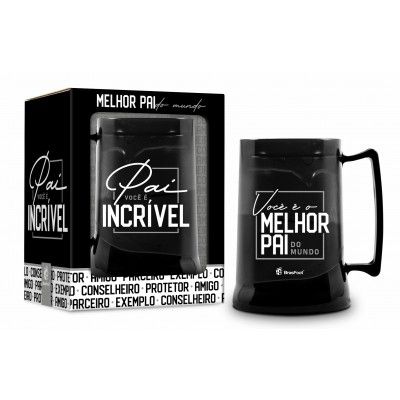 CANECA GEL 300ML PAI INCRÍVEL