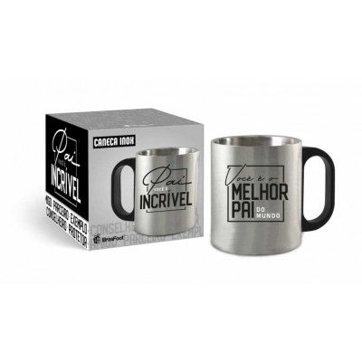 CANECA INOX PAI INCRÍVEL