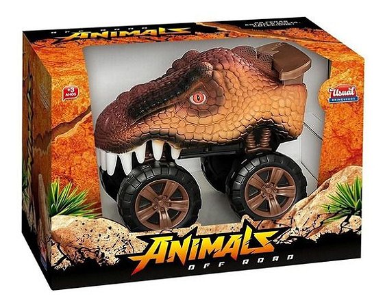 CARRINHO ANIMALS OFF ROAD T-REX