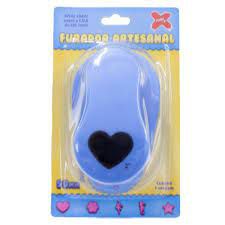 FURADOR DE EVA CORAÇÃO 25MM