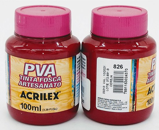 TINTA PVA 100ML CEREJA
