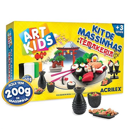KIT DE MASSINHA TEMAKERIA