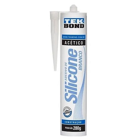 COLA DE SILICONE ACETICO BRANCO