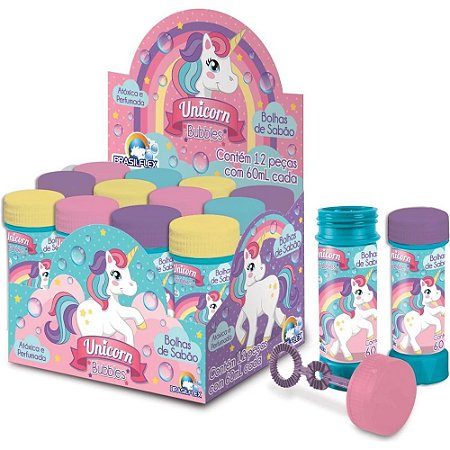 BOLHA DE SABÃO UNICORN 60ML