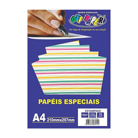 PAPEL ESTAMPADO LISTRAS COLORIDAS