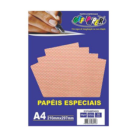 PAPEL ESTAMPADO VERMELHO C/ BOLINHAS