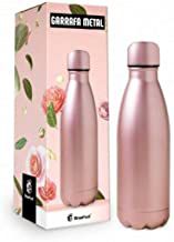 GARRAFA TÉRICA METAL 350ML ROSE