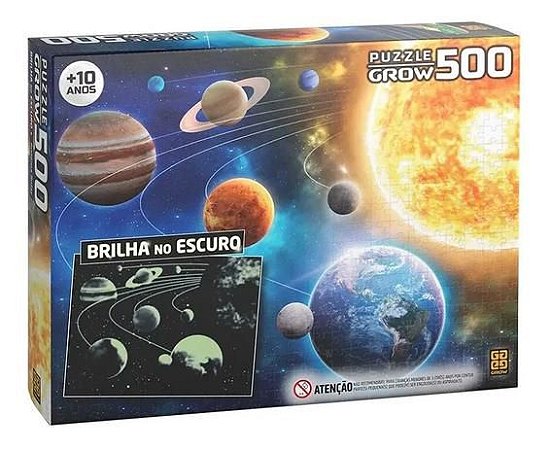 QUEBRA CABEÇA SISTEMA SOLAR C/500