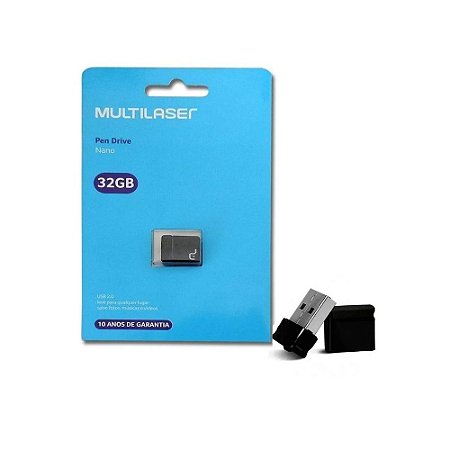 PEN DRIVE 32GB NANO MULTILASER