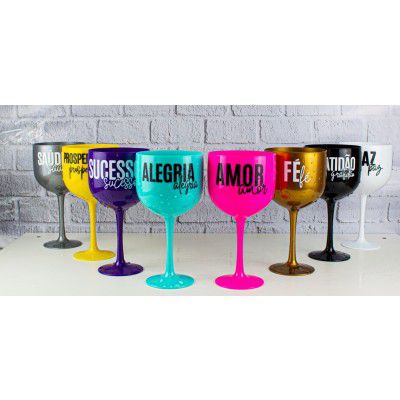 TAÇA DE GIN SORTIDO