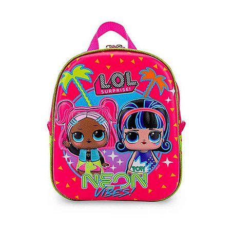 MOCHILA P LOL NEON 3D