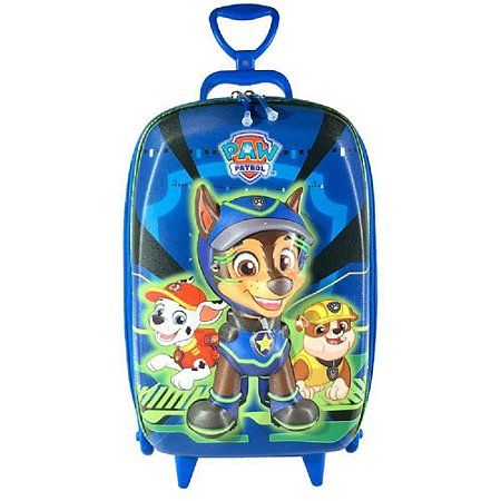 MOCHILA PAW PATROL CHASE SPY C RODA 3D Karoane