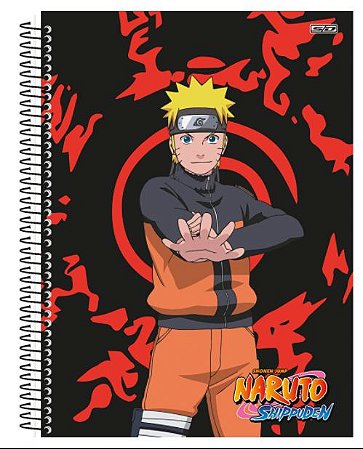 CADERNO 1X1 NARUTO 80 FL