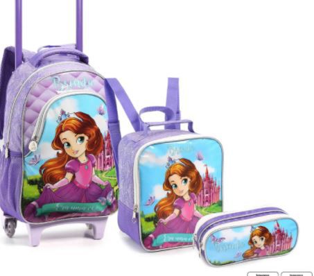 MOCHILA COM RODA MR14562 FEMININA