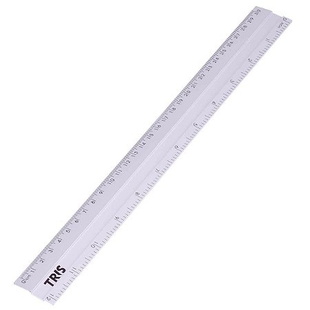 RÉGUA DE ALUMÍNIO T012 TRIS