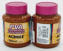 TINTA PVA 100 ML MARROM