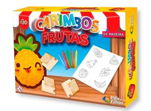 CARIMBOS FRUTAS DE MADEIRA
