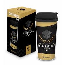 COPO TÉRMICO 200ML PARABÉNS PELA FORMATURA